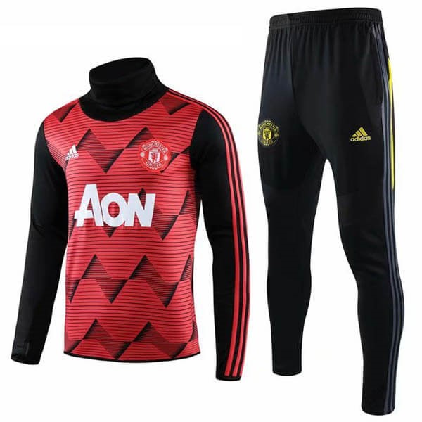 Replicas Chandal Manchester United 2019/20 Rojo Amarillo Negro